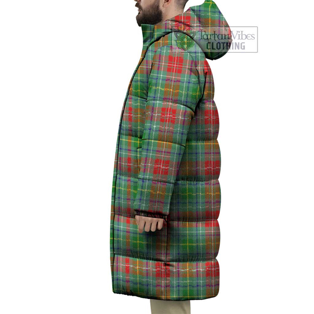 Tartan Vibes Clothing Muirhead Tartan Long Down Jacket