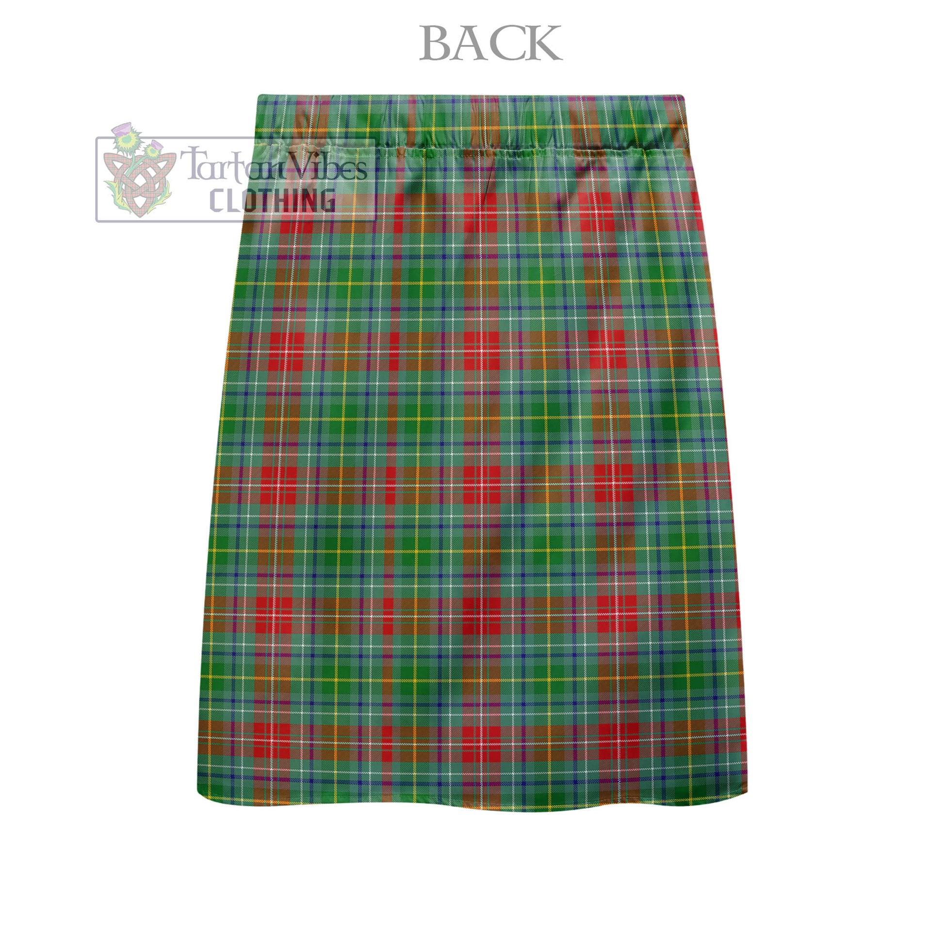 Tartan Vibes Clothing Muirhead Tartan Men's Pleated Skirt - Fashion Casual Retro Scottish Style