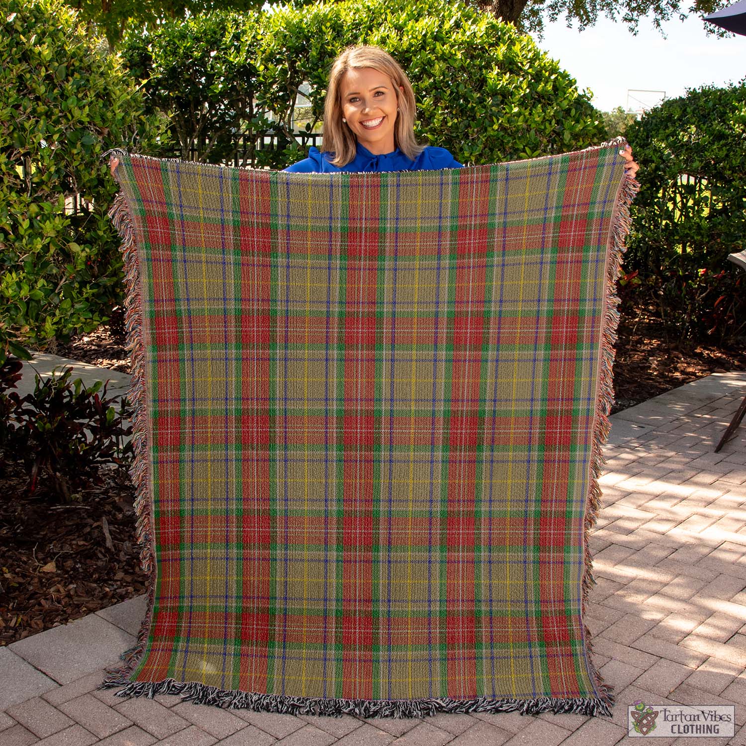 Tartan Vibes Clothing Muirhead Old Tartan Woven Blanket