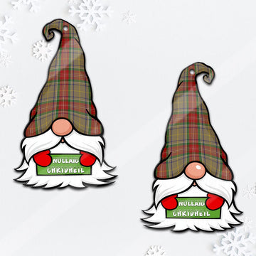 Muirhead Old Gnome Christmas Ornament with His Tartan Christmas Hat