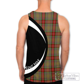 Muirhead Old Tartan Men's Tank Top with Family Crest Circle Style