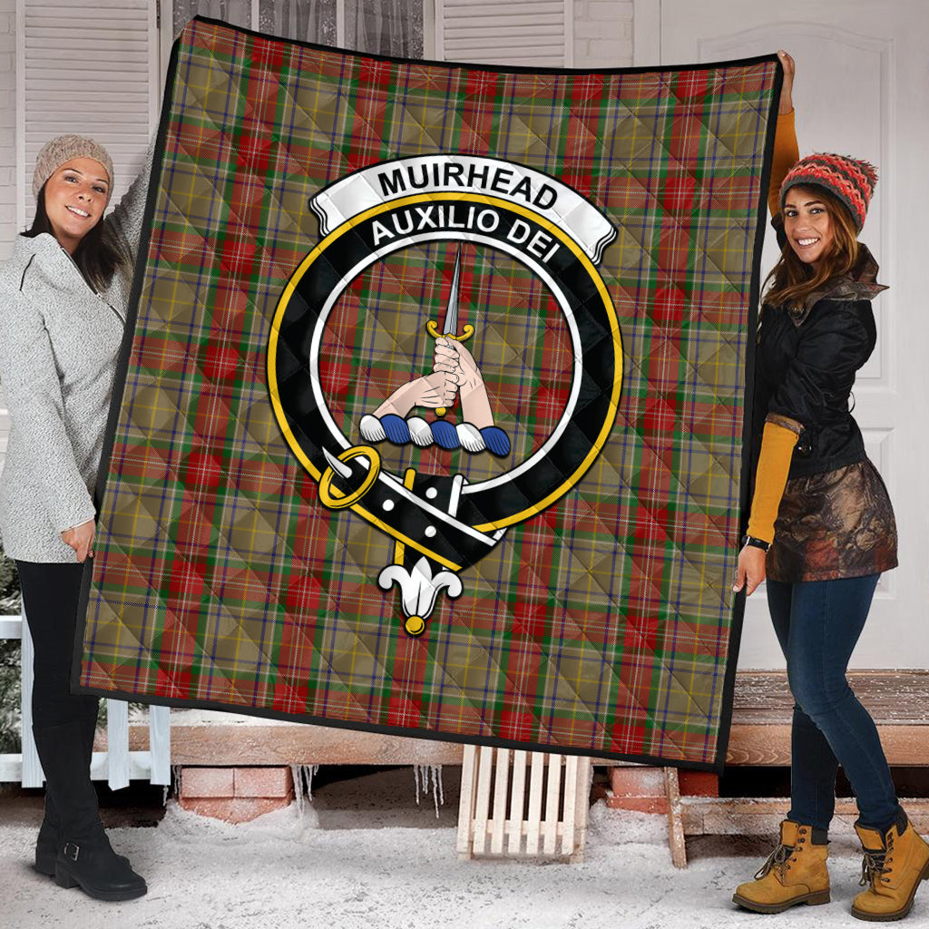 muirhead-old-tartan-quilt-with-family-crest