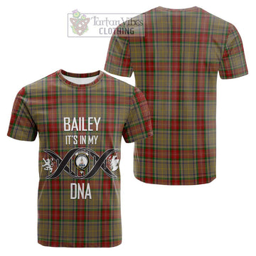 Muirhead Old Tartan Cotton T-shirt with Family Crest DNA In Me Style