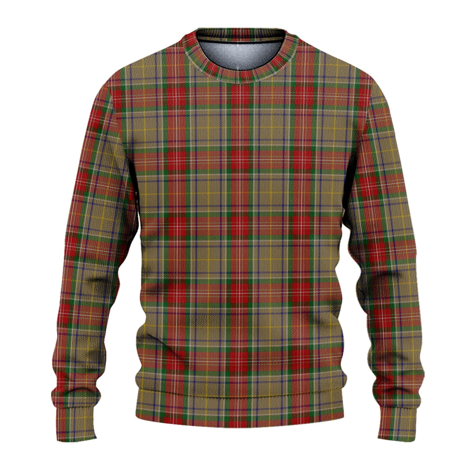 Muirhead Old Tartan Knitted Sweater - Tartanvibesclothing