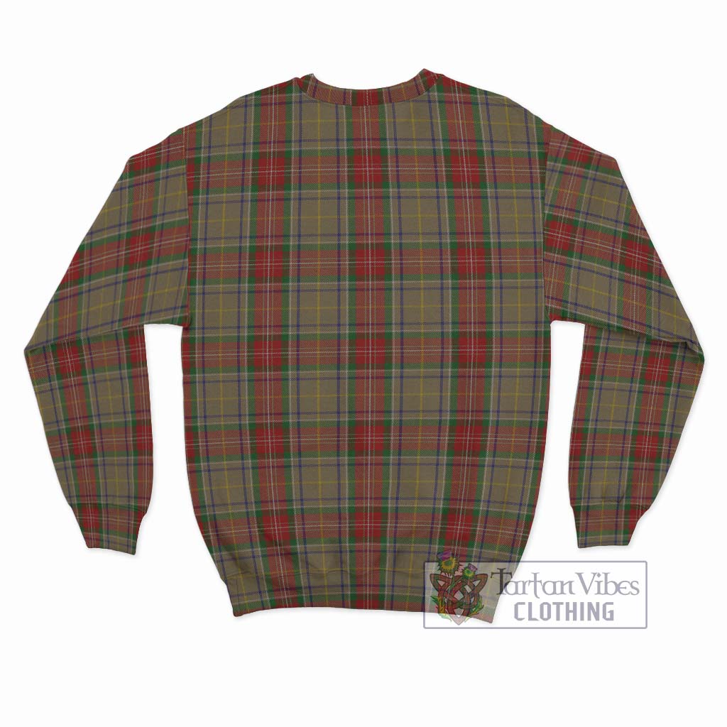 Tartan Vibes Clothing Muirhead Old Tartan Sweatshirt with Family Crest DNA In Me Style