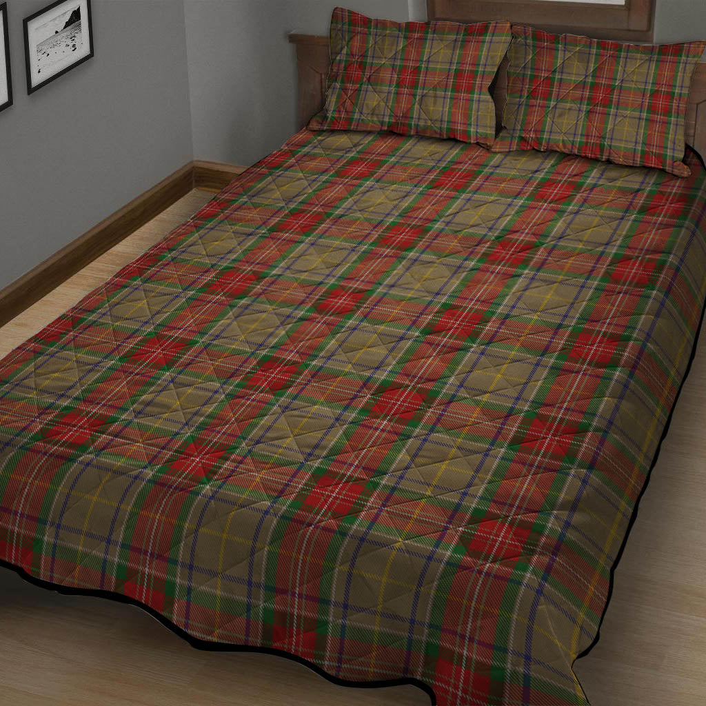 Muirhead Old Tartan Quilt Bed Set - Tartan Vibes Clothing