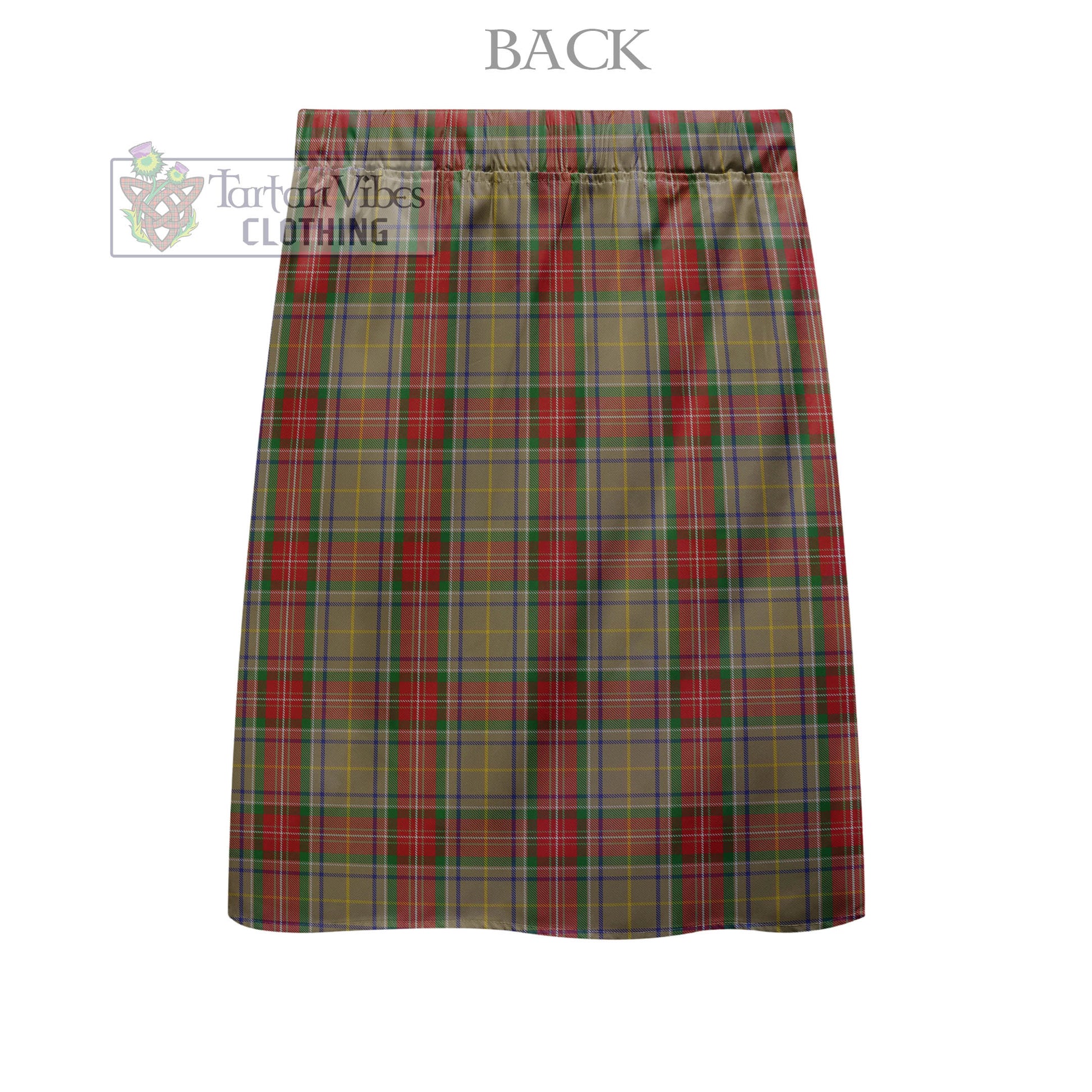 Tartan Vibes Clothing Muirhead Old Tartan Men's Pleated Skirt - Fashion Casual Retro Scottish Style