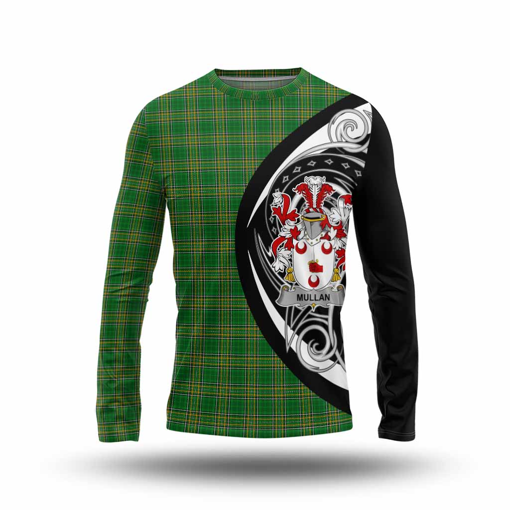 Mullan Irish Clan Long Sleeve T-Shirt Celtic Circle Style Unisex - Tartan Vibes Clothing