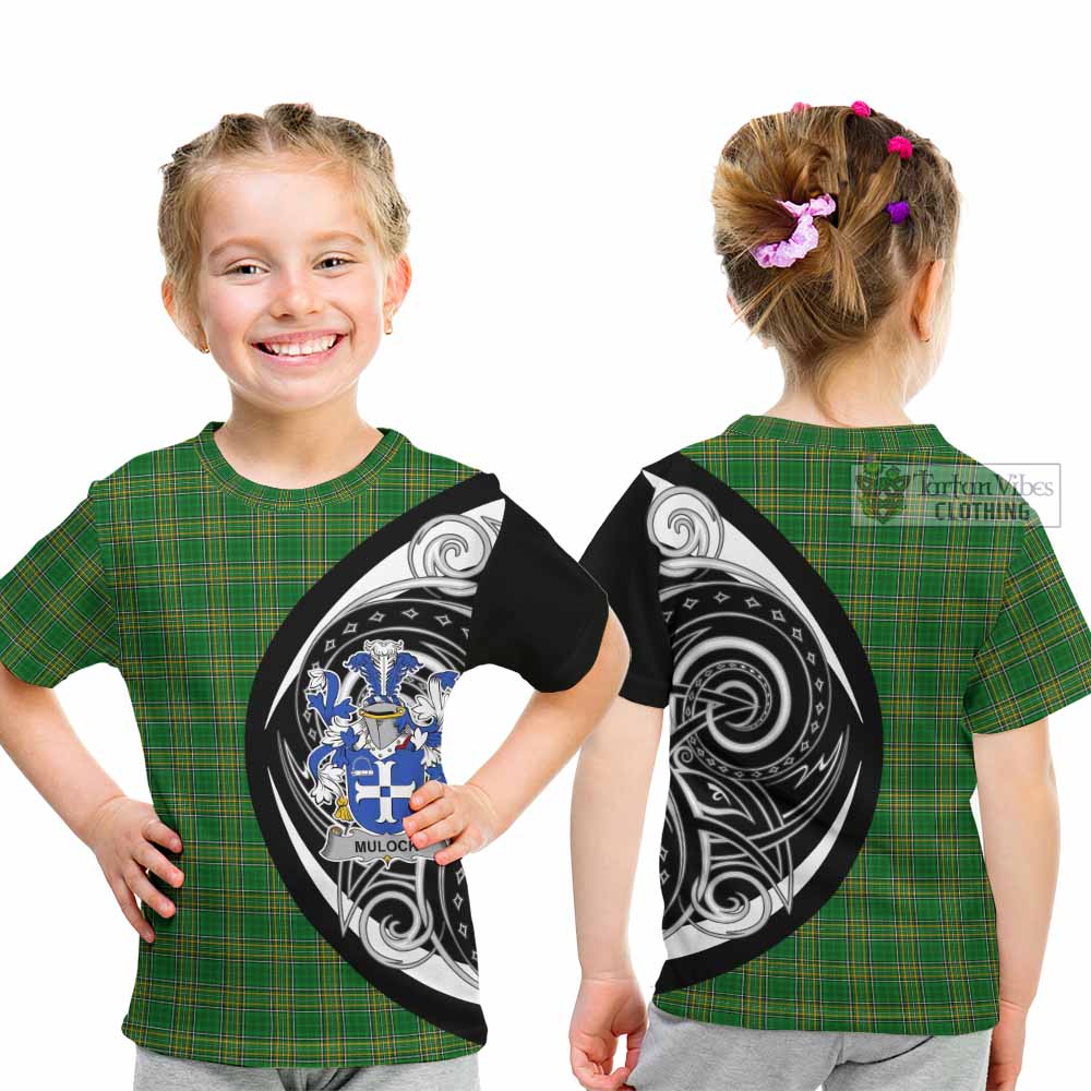 Mulock Irish Clan Kid T-Shirt Celtic Circle Style - Tartan Vibes Clothing