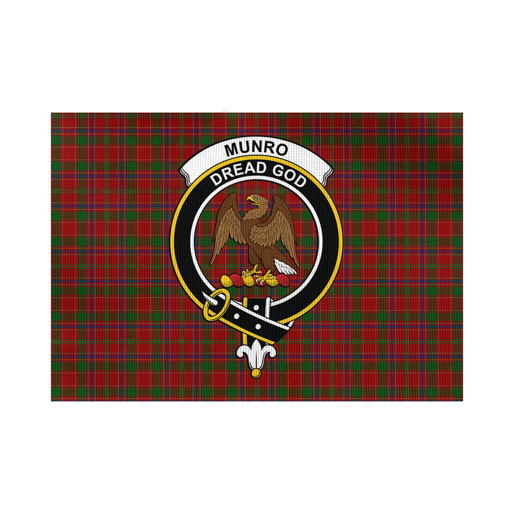 Munro (Monroe) Tartan Flag with Family Crest - Tartan Vibes Clothing