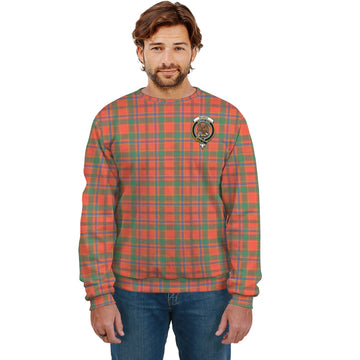 Munro Ancient Tartan Sweatshirt with Family Crest