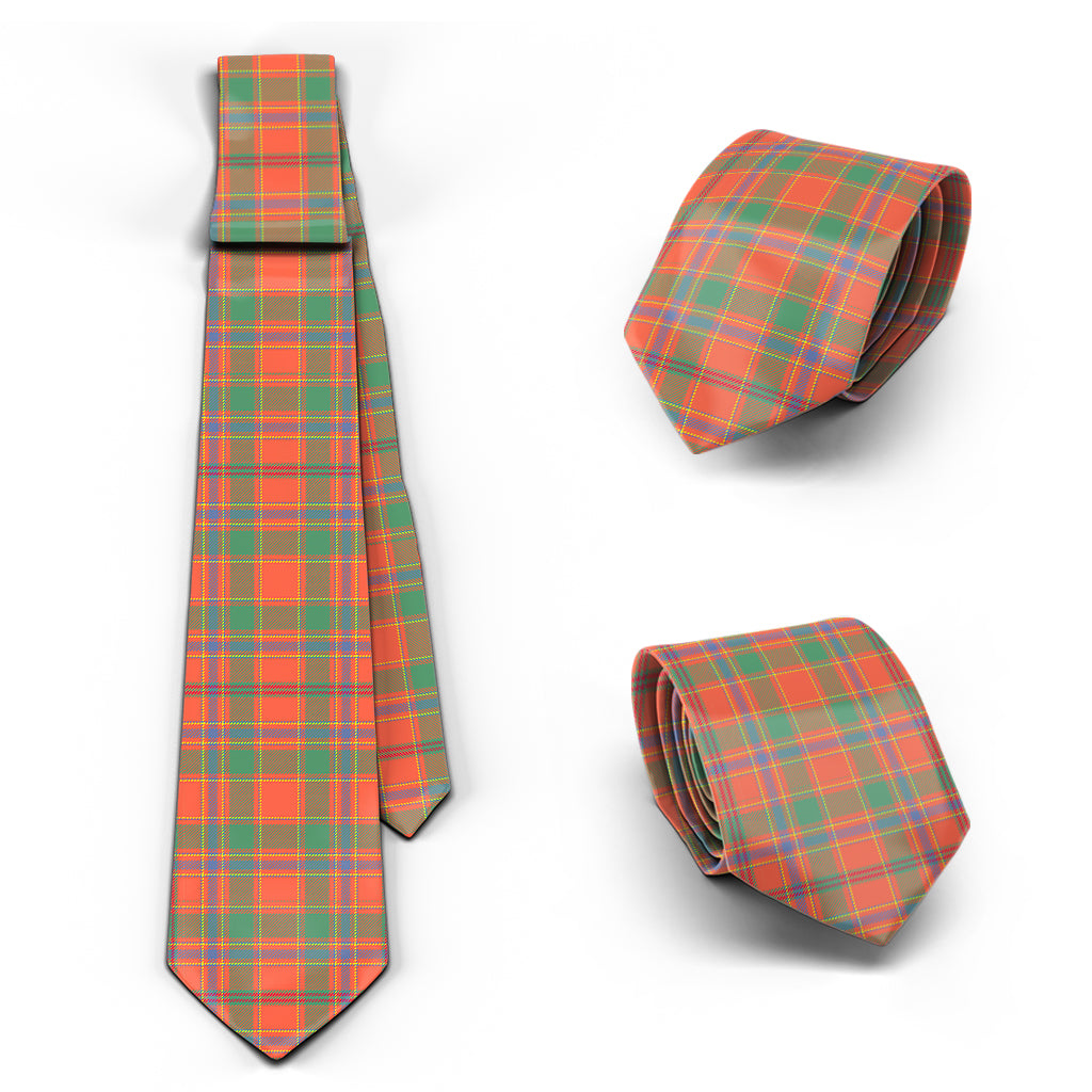 Munro Ancient Tartan Classic Necktie Necktie One Size - Tartan Vibes Clothing