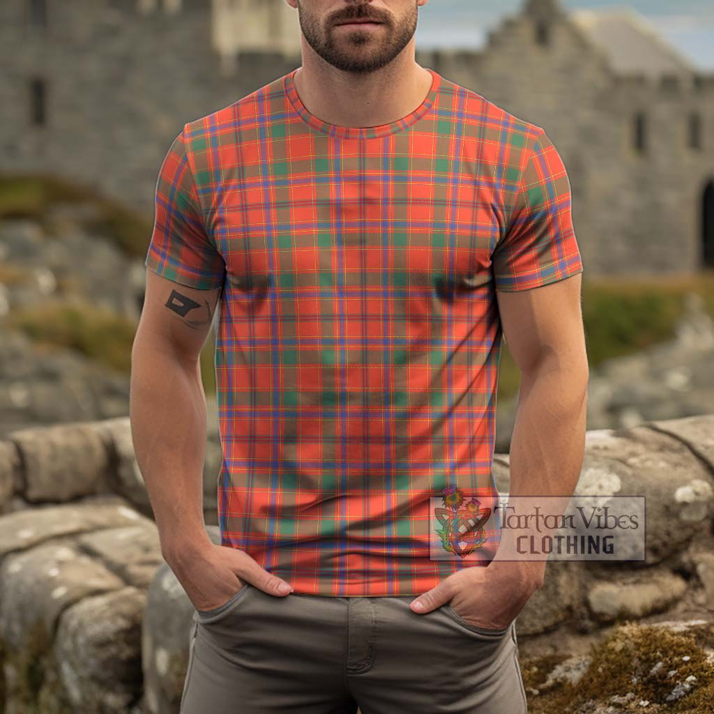 Munro Ancient Tartan Cotton T-Shirt Men's Shirt - Tartanvibesclothing Shop