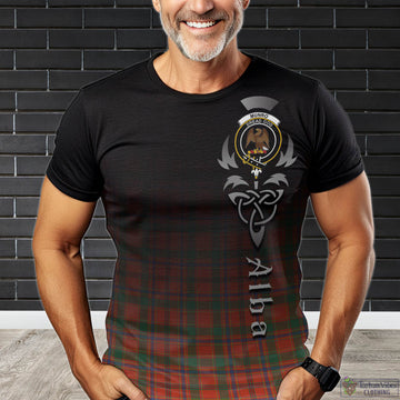 Munro Ancient Tartan T-Shirt Featuring Alba Gu Brath Family Crest Celtic Inspired