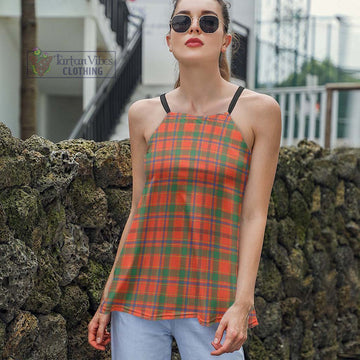 Munro Ancient Tartan Loose Halter Neck Camisole