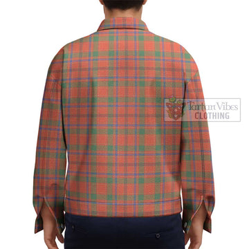 Munro Ancient Tartan Unisex Lapel Cotton Jacket