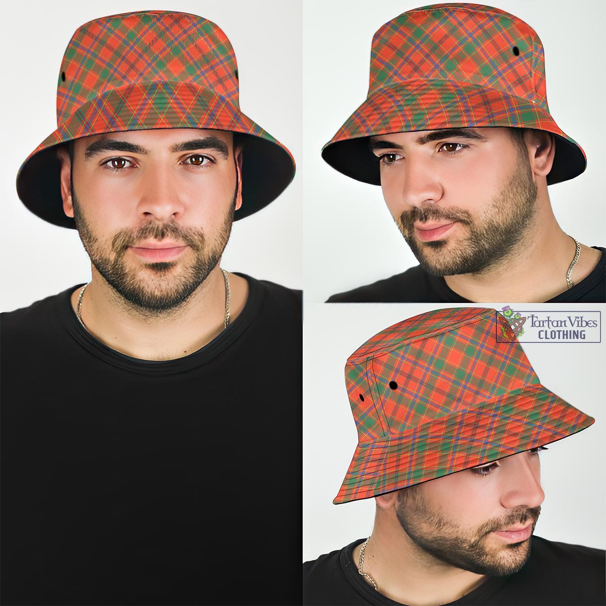 Tartan Vibes Clothing Munro Ancient Tartan Bucket Hat