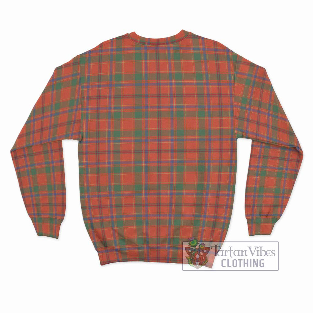 Munro Ancient Tartan Sweatshirt with Family Crest DNA In Me Style - Tartanvibesclothing Shop