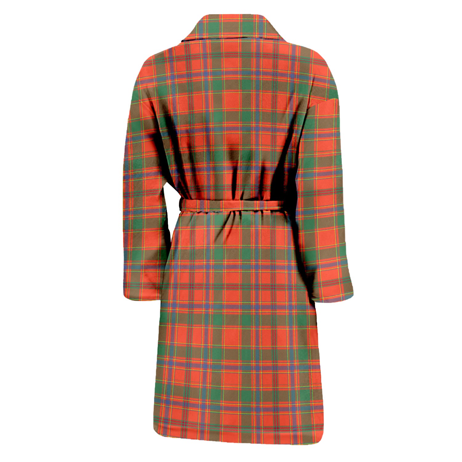 Munro Ancient Tartan Bathrobe with Family Crest - Tartan Vibes Clothing