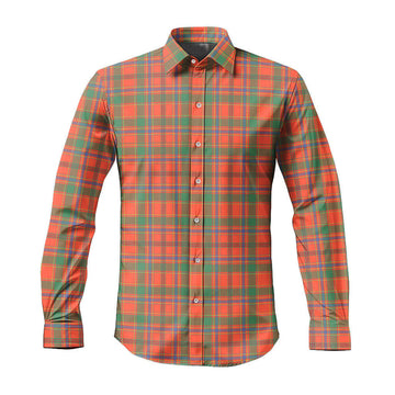 Munro Ancient Tartan Long Sleeve Button Up Shirt