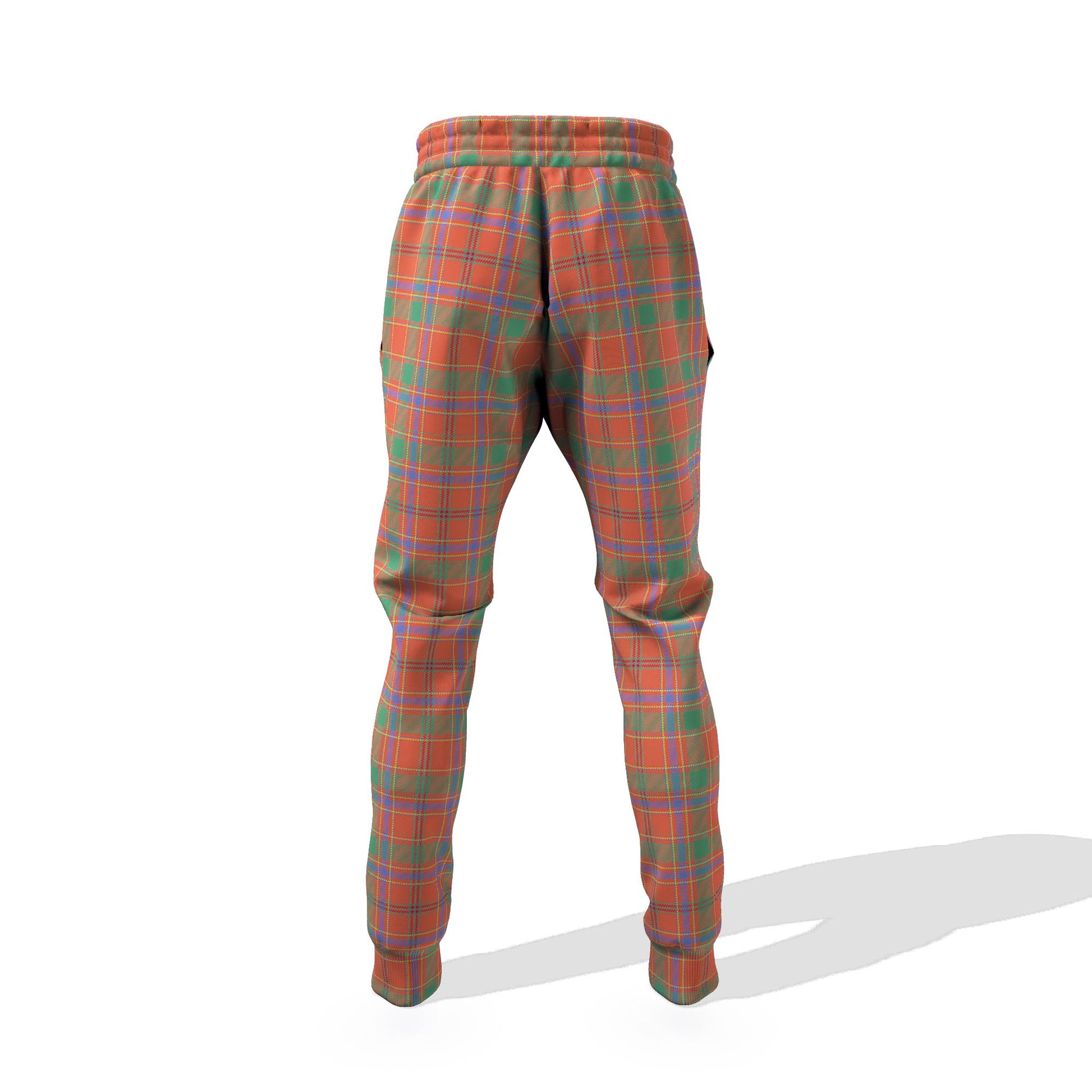 Munro Ancient Tartan Joggers Pants with Family Crest 6XL - Tartan Vibes Clothing