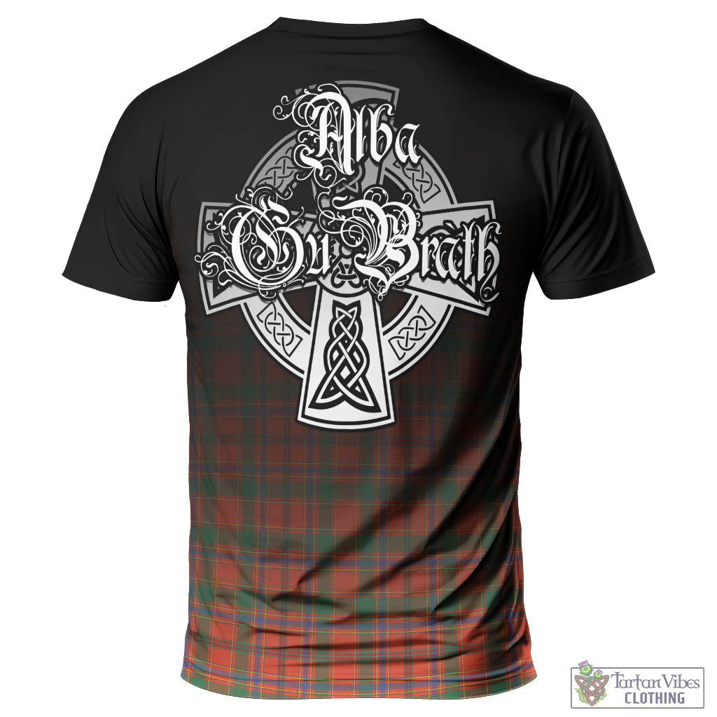 Tartan Vibes Clothing Munro Ancient Tartan T-Shirt Featuring Alba Gu Brath Family Crest Celtic Inspired