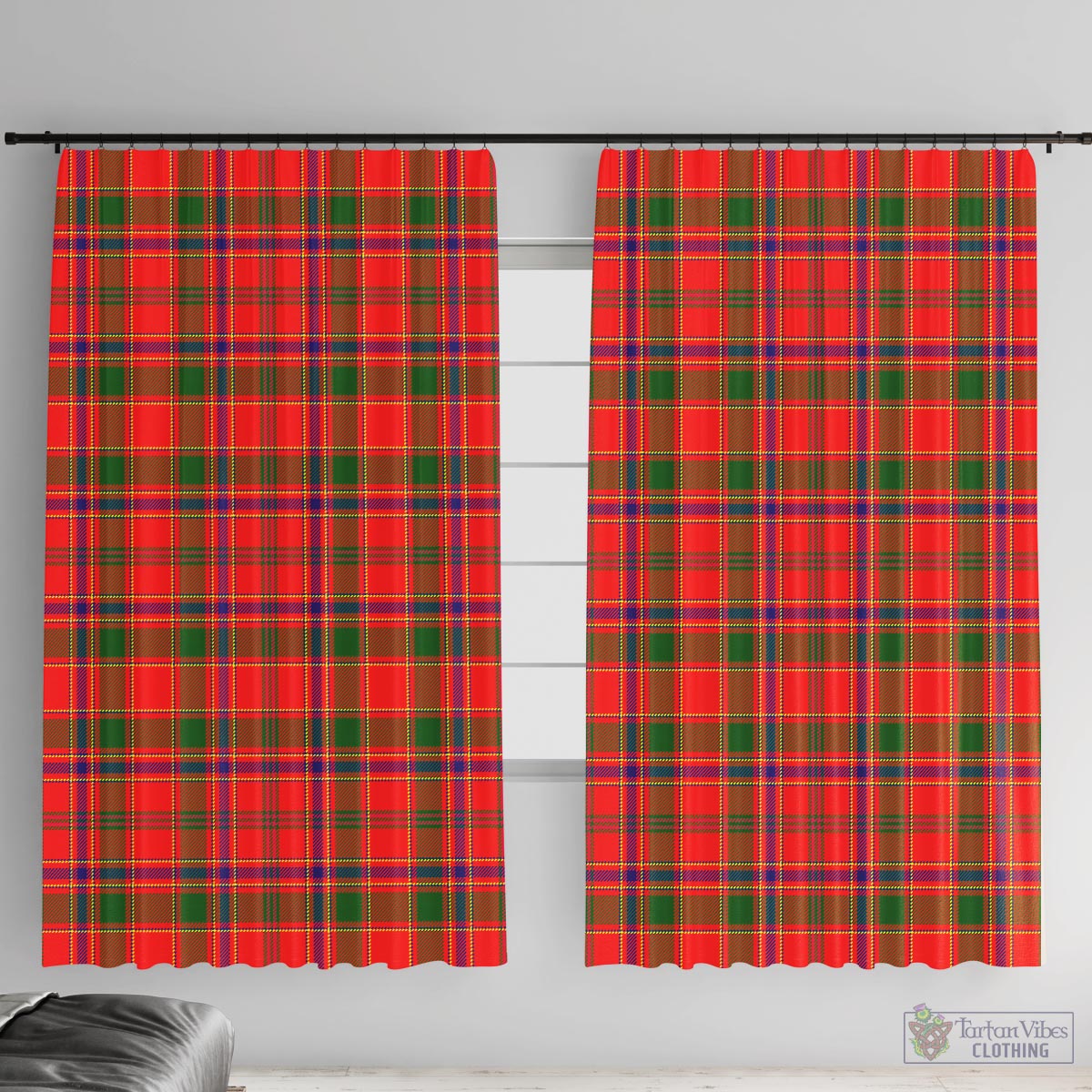 Munro Modern Tartan Window Curtain