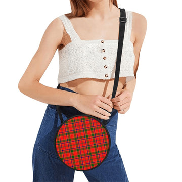 Munro Modern Tartan Round Satchel Bags