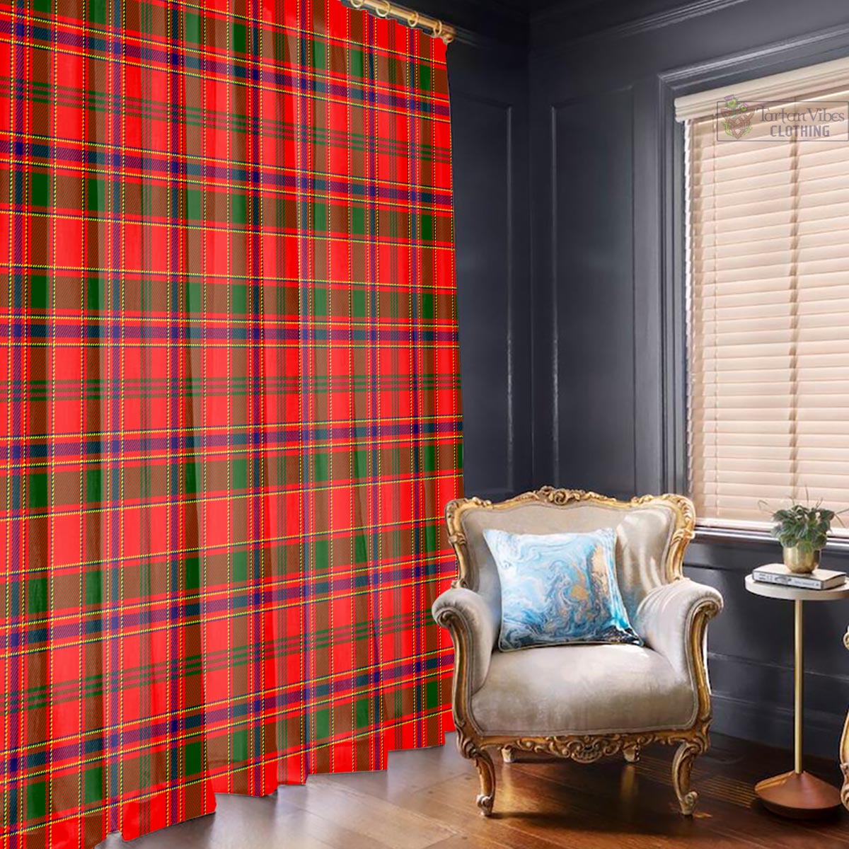 Munro Modern Tartan Window Curtain