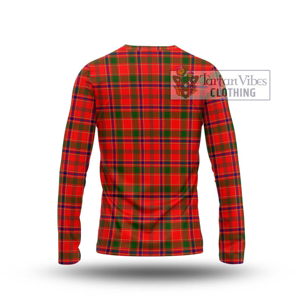 Munro Modern Tartan Long Sleeve T-Shirt with Family Crest DNA In Me Style - Tartanvibesclothing Shop