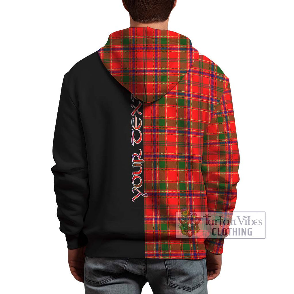 Munro Modern Tartan Hoodie with Family Crest and Half Of Me Style - Tartanvibesclothing Shop