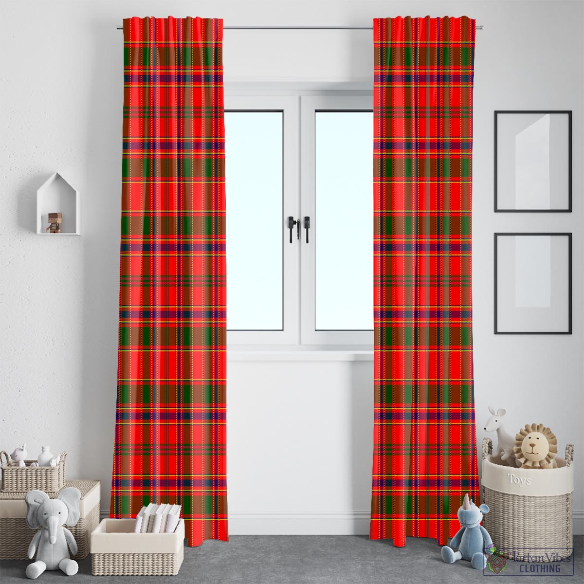 Munro Modern Tartan Window Curtain