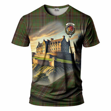 Murphy Tartan Family Crest T-Shirt with Scottish Ancient Castle Style Kid's Shirt - Tartan Vibes Clothing