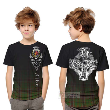 Murphy Tartan Kid T-Shirt Featuring Alba Gu Brath Family Crest Celtic Inspired