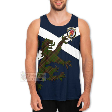 Murphy Tartan Lion Rampant Men's Tank Top  Proudly Display Your Heritage with Alba Gu Brath and Clan Name