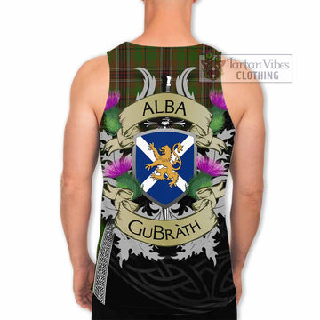 Murphy Tartan Family Crest Men's Tank Top Lion Rampant Royal Thistle Shield Celtic Inspired - Tartan Vibes Clothing