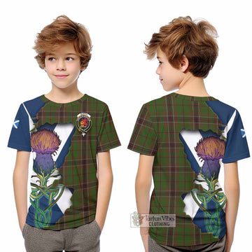 Murphy Tartan Family Crest Kid T-Shirt Scottish Thistle Celtic Inspired - Tartan Vibes Clothing