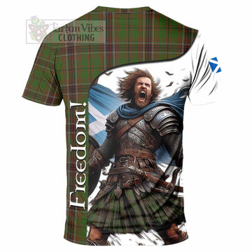 Murphy Crest Tartan T-Shirt Inspired by the Freedom of Scottish Warrior