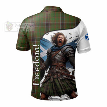 Murphy Crest Tartan Polo Shirt Inspired by the Freedom of Scottish Warrior