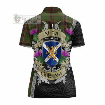 Murphy Tartan Family Crest Women's Polo Shirt Lion Rampant Royal Thistle Shield Celtic Inspired - Tartan Vibes Clothing