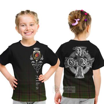 Murphy Tartan Kid T-Shirt Featuring Alba Gu Brath Family Crest Celtic Inspired