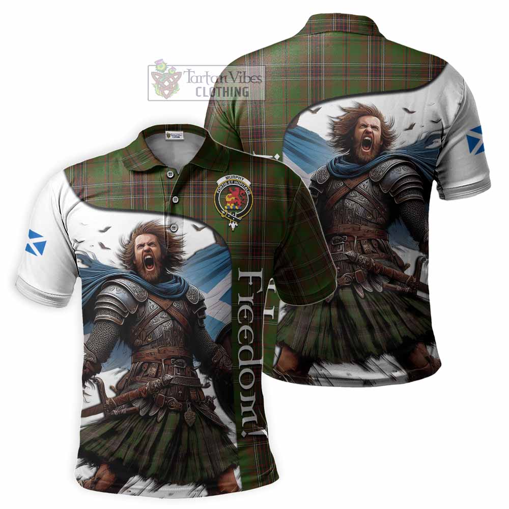 Murphy Crest Tartan Polo Shirt Inspired by the Freedom of Scottish Warrior - Tartan Vibes Clothing