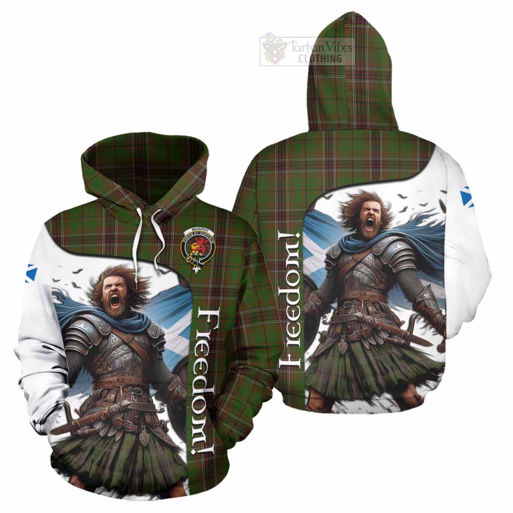 Murphy Crest Tartan Hoodie Inspired by the Freedom of Scottish Warrior - Tartan Vibes Clothing