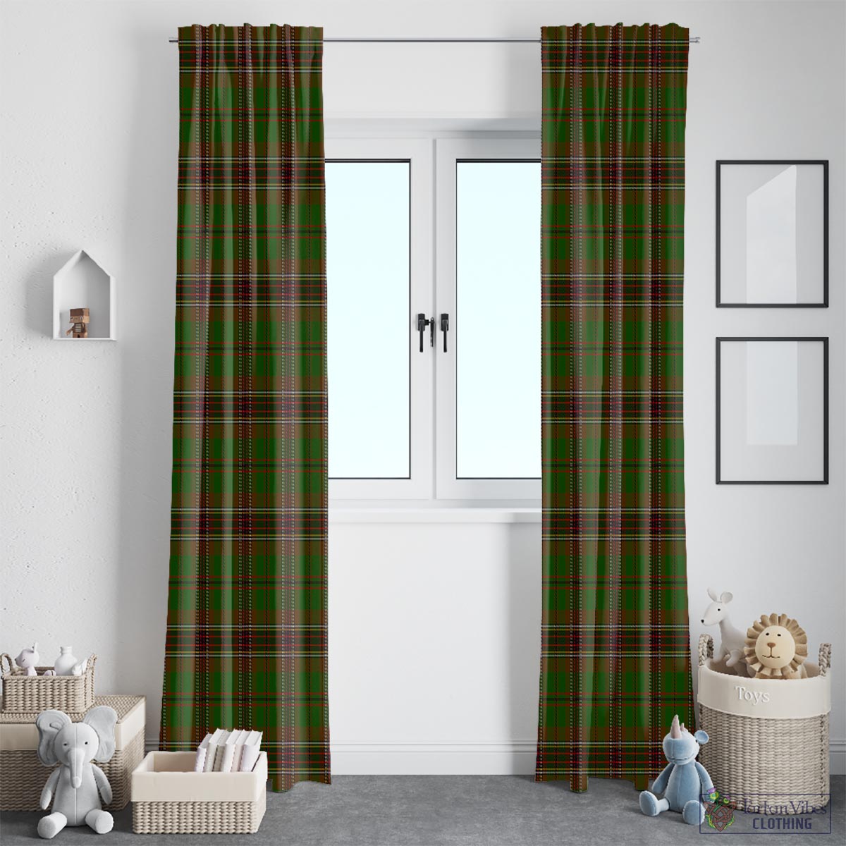 Murphy Tartan Window Curtain - Tartan Vibes Clothing