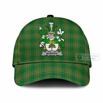 Murphy (Wexford) Irish Clan Tartan Classic Cap with Coat of Arms