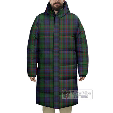 Murray Tartan Long Down Jacket