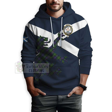 Murray Tartan Lion Rampant Hoodie Proudly Display Your Heritage with Alba Gu Brath and Clan Name