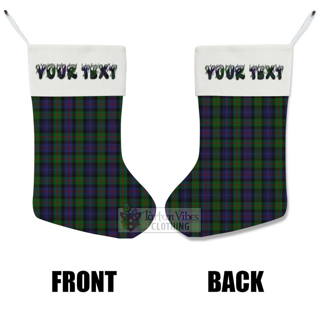 Tartan Vibes Clothing Murray Tartan Christmas Stocking with Personalized Text