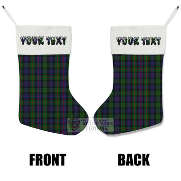 Murray Tartan Christmas Stocking with Personalized Text