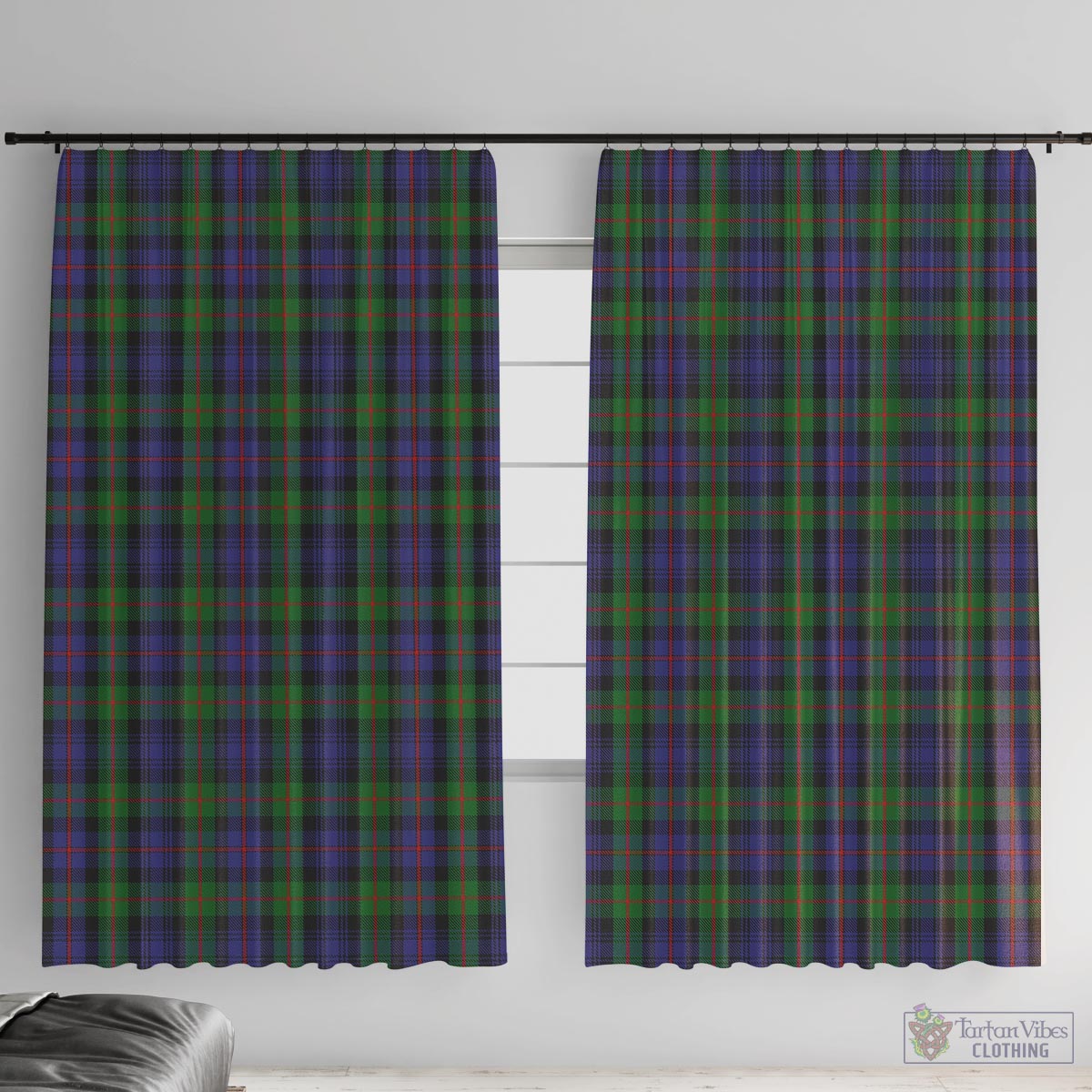 Murray of Atholl Tartan Window Curtain